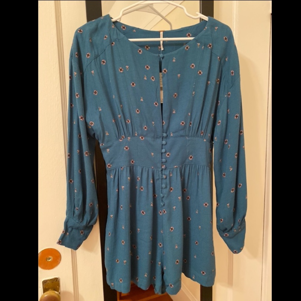 Free People The Love Grows Romper NWT